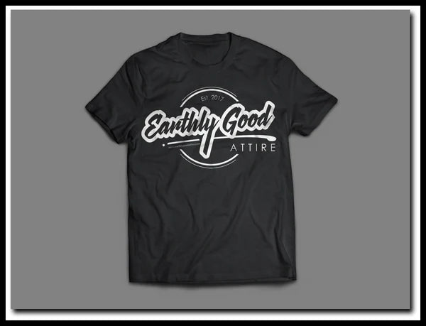 Earthly Good Attire Branded Logo Tee